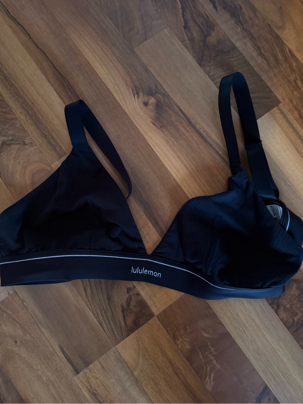 lululemon athletica Black Wireless Light-Support Bralette